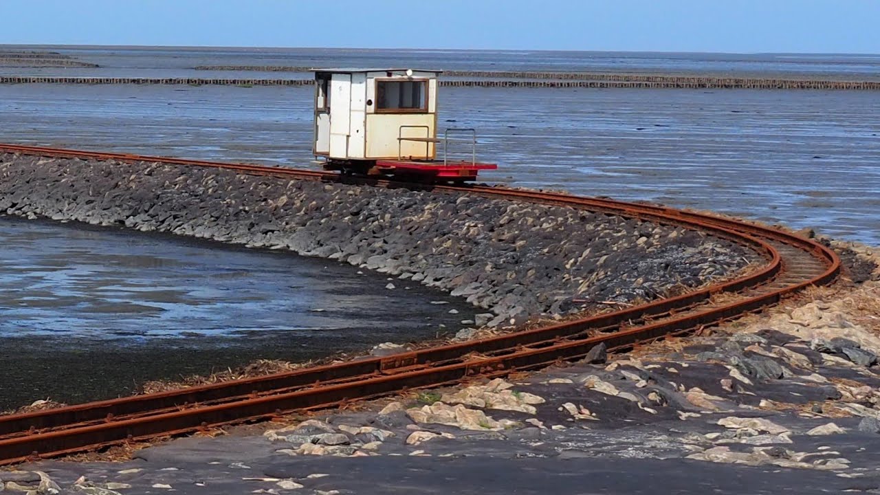 Mit der Lore zur Hallig Nordstrandischmoor