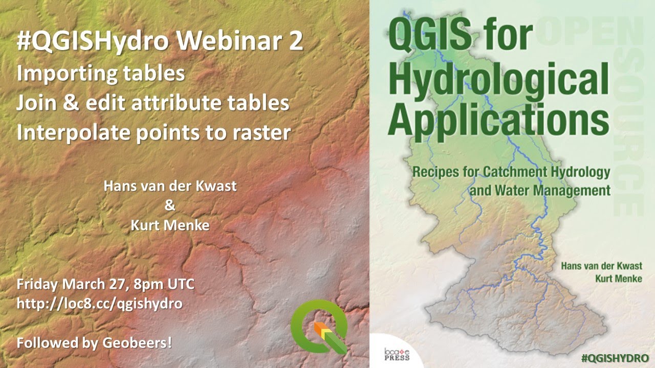 QGISHydro Webinar 2: Import tables and spatial interpolation