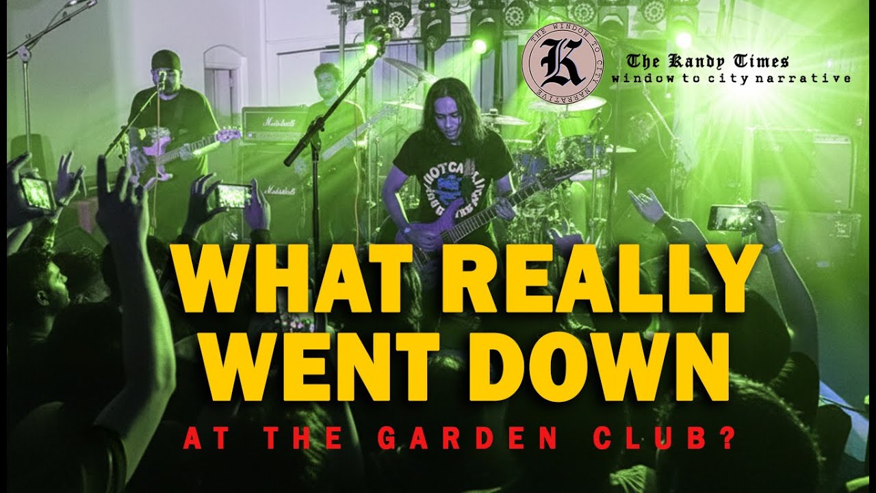 WHAT REALLY WENT DOWN AT THE GARDEN CLUB?