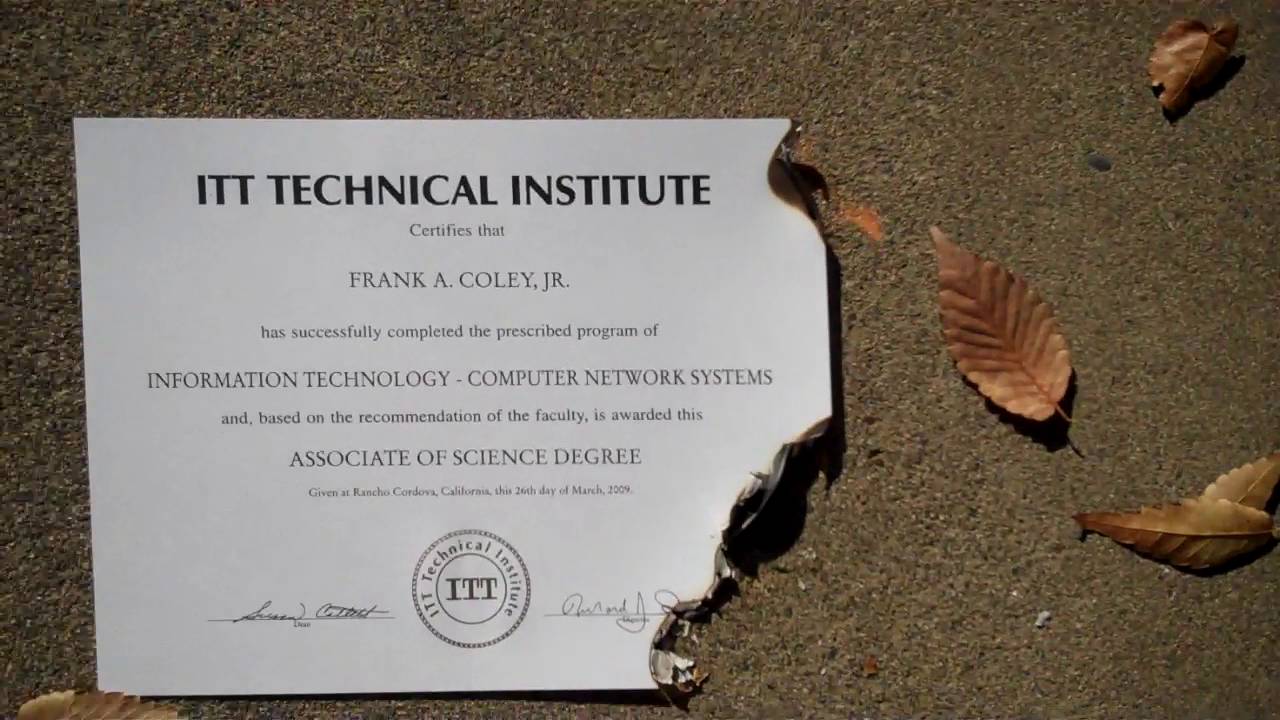 ITT Tech Degree?