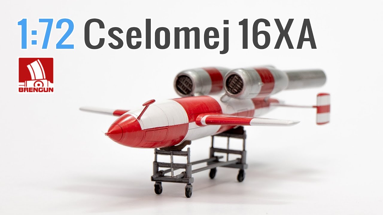 1:72 Cselomej 16XA Priboj pulzáló sugárhajtóműves robotrepülő
