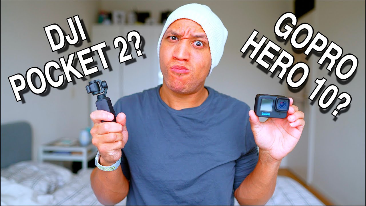 GoPro Hero 10 Vs Dji Pocket 2, Which Is BETTER / DJI Pocket 2 vs GoPro Hero 10 Vlog Test