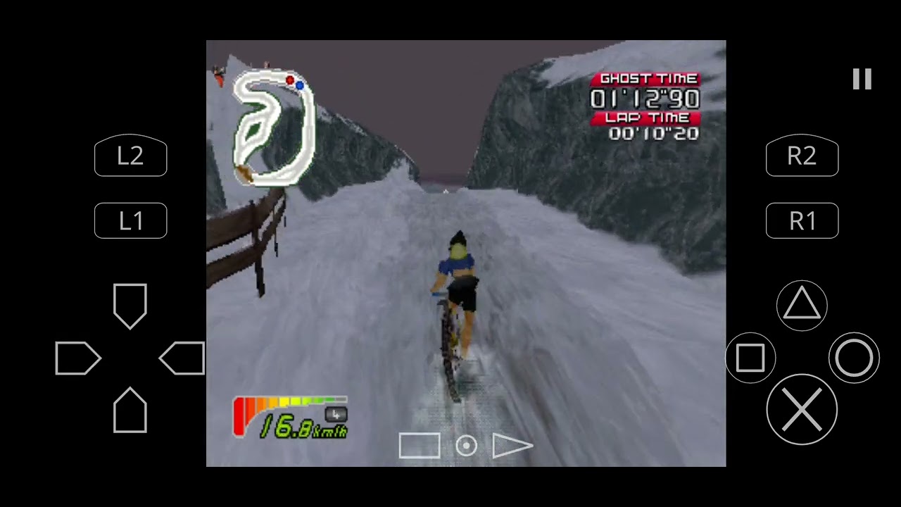 MTB Dirt Cross Gameplay DuckStation Android