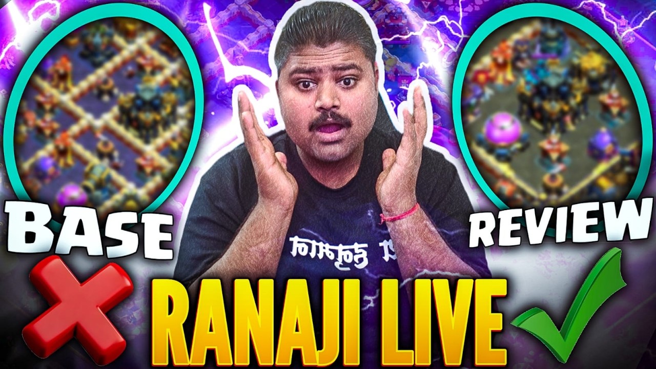 TH18 BASE REVIEWS LIVE! 😱 Clash of Clans