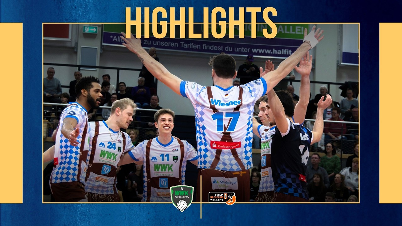 Highlights WWK Volleys Herrsching - BERLIN RECYCLING Volleys