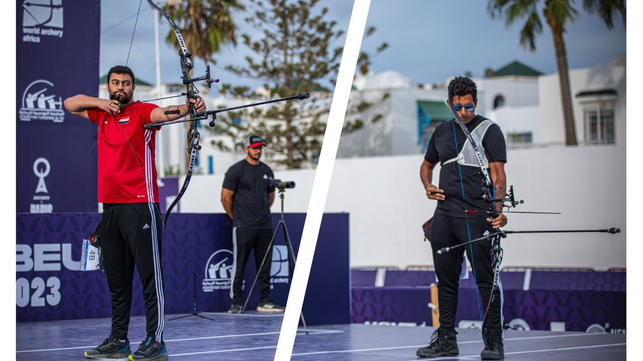 Sherif Mohamed v Youssof Tolba – recurve men semifinal 2 | Nabeul 2023 African Championships