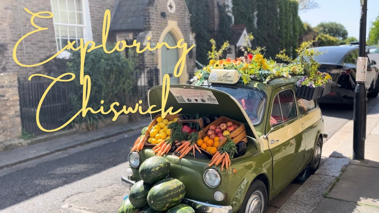 Exploring Chiswick in Spring, a Hidden Town in London: Chiswick Mall, Chiswick Gardens, Foster Books