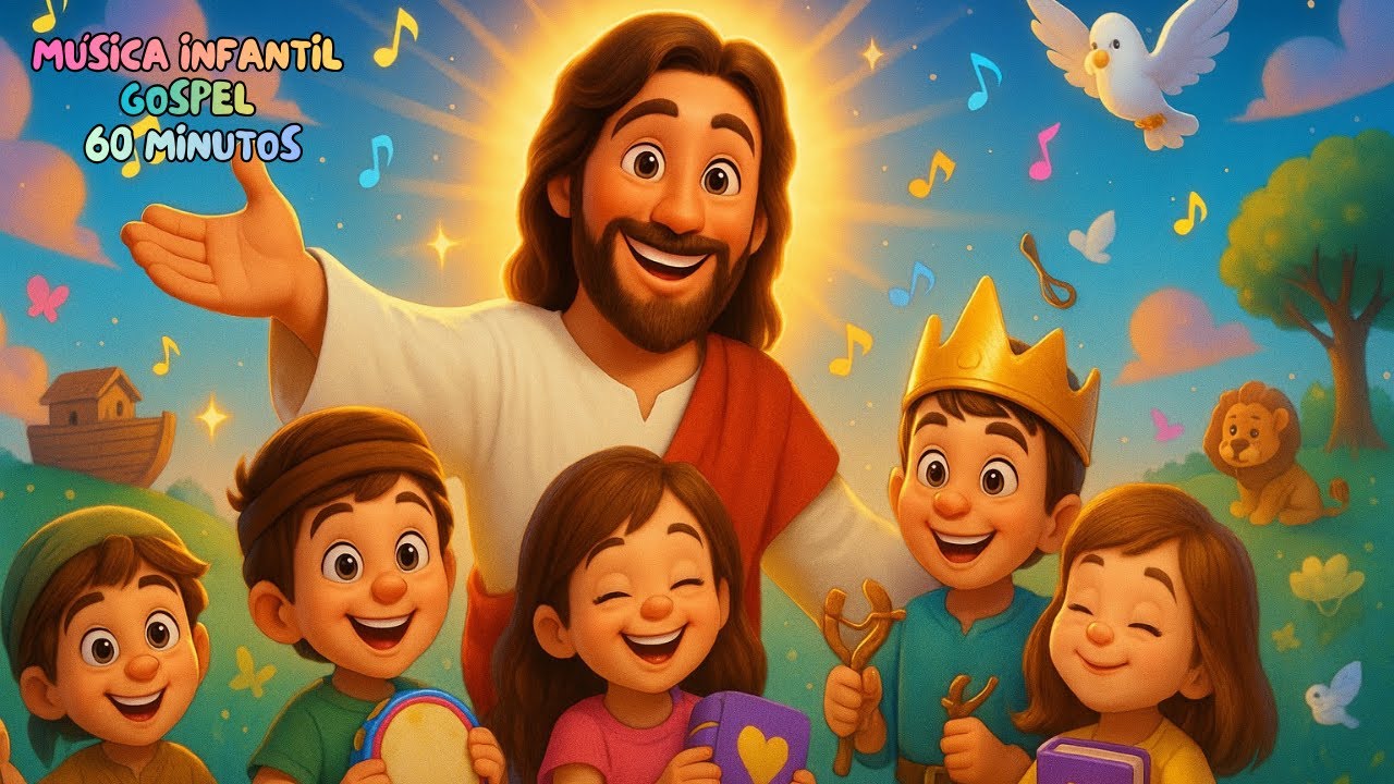 Deus É Meu Amigo | 1 Hora de Músicas Infantis Gospel | Louvor Divertido com Jesus | Gabi Gospel Kids