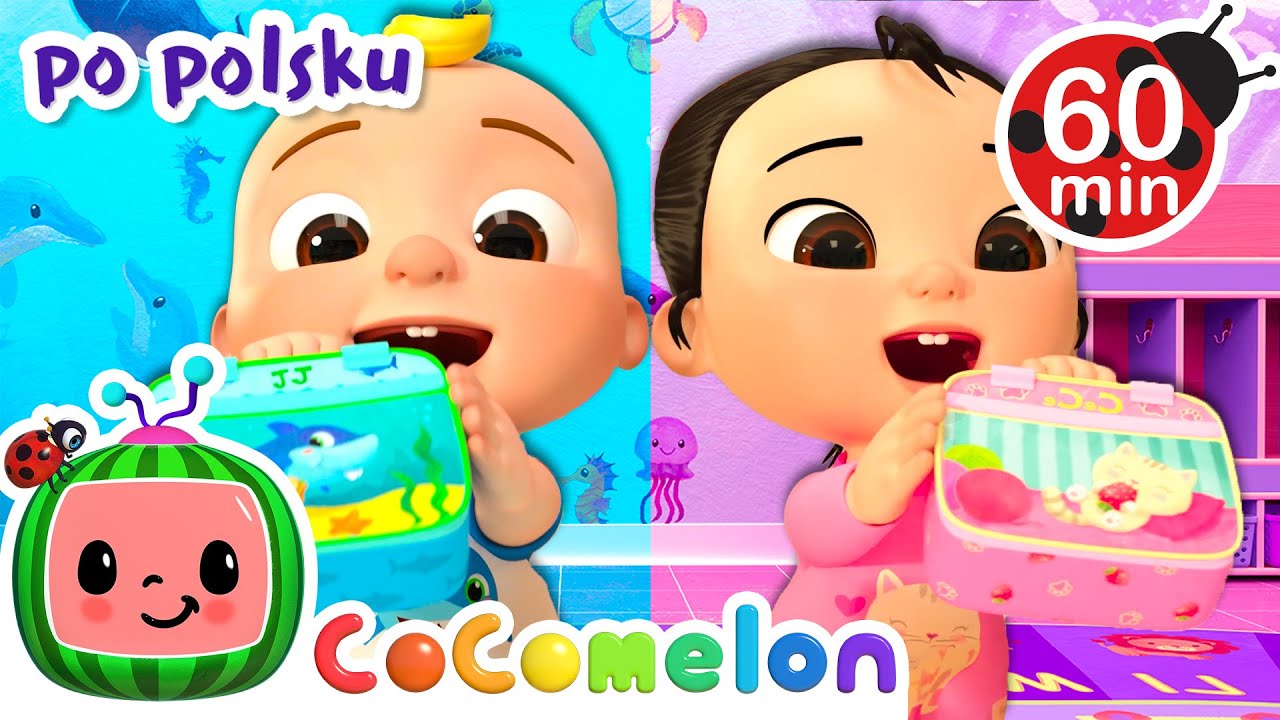 Piosenka o Jedzeniu Obiadu | CoComelon po polsku 🍉🎶 Piosenki dla dzieci