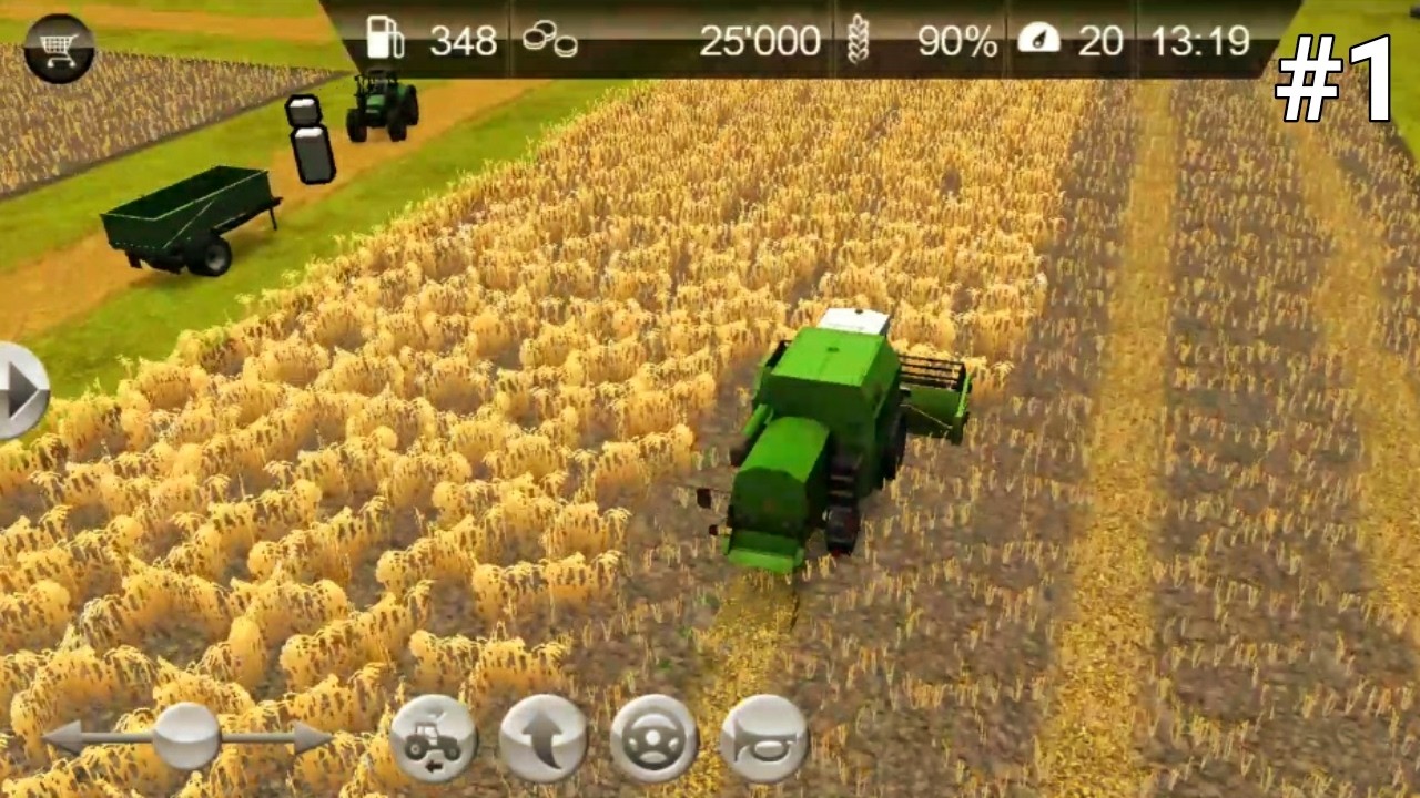 Farming Simulator 12 Timelapse Gameplay #1 (Android, iOS)