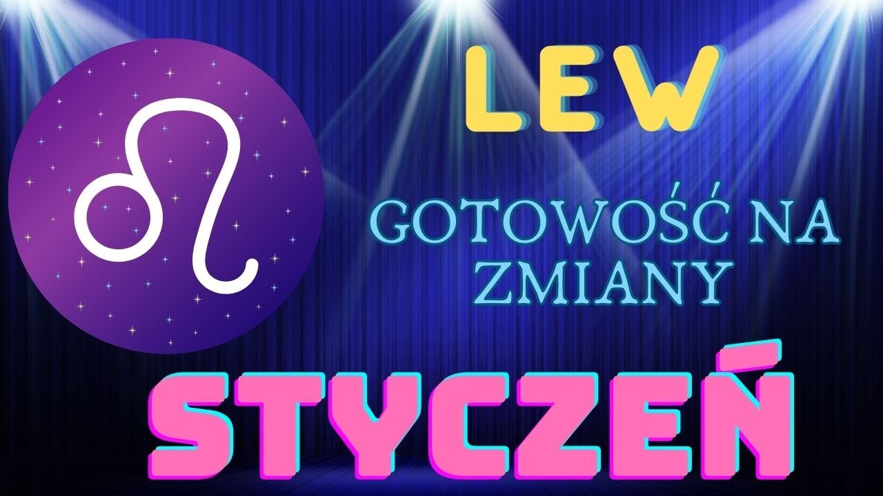 LEW ♌️ STYCZEŃ 🔮💙 TWOJA SYTUACJA #tarot#horoskopnastyczen#lew