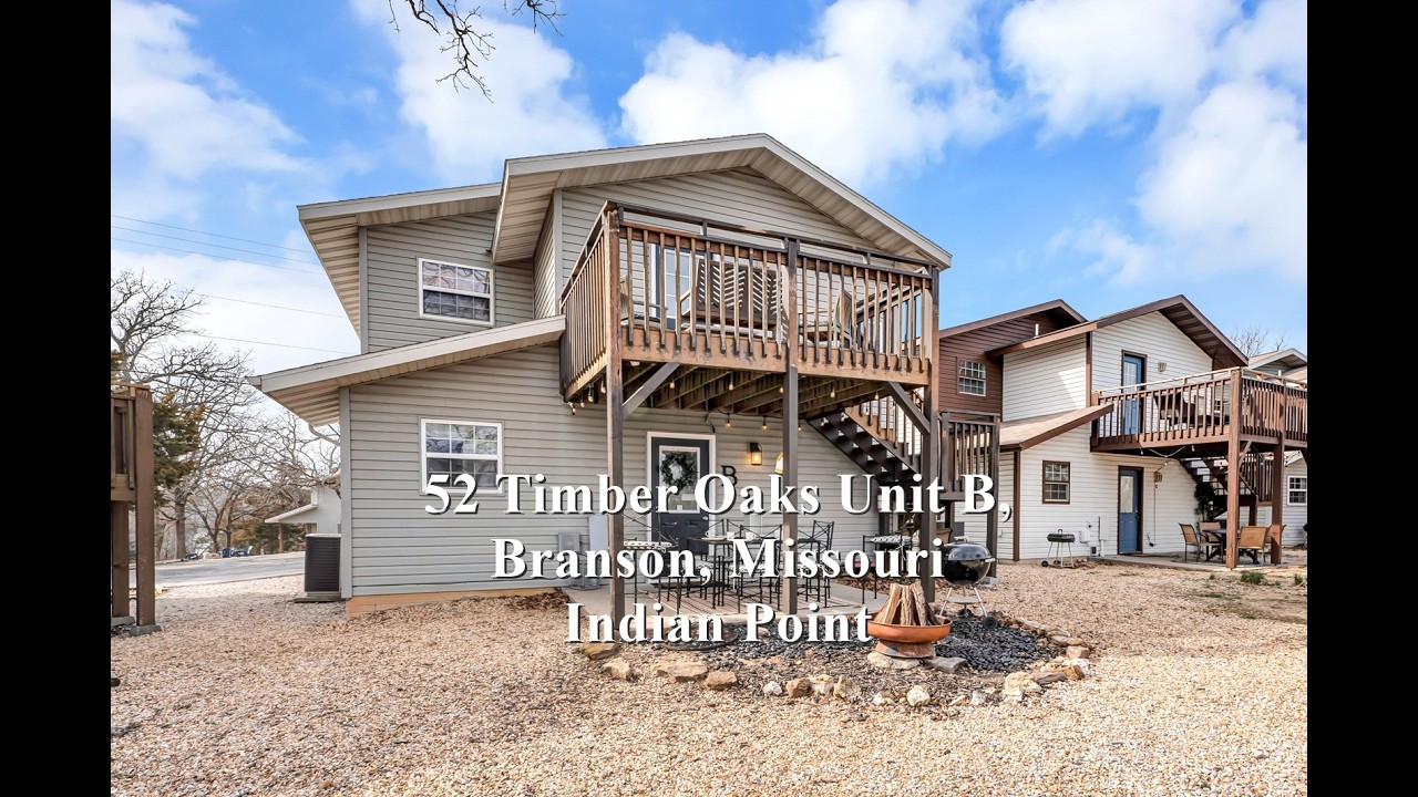 52 Timber Oaks Trail Unit B, Branson Missouri For Sale by Carmen & Scott McElwee