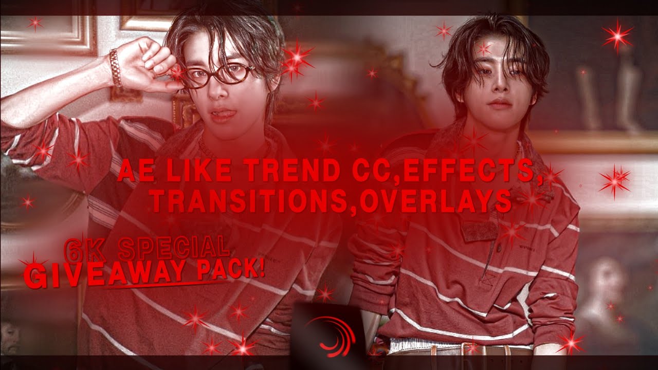 AE Like Trend CC,Effects,Transitions,Overlays|6K Special Alight Motion Giveaway Pack//Jeon Minji