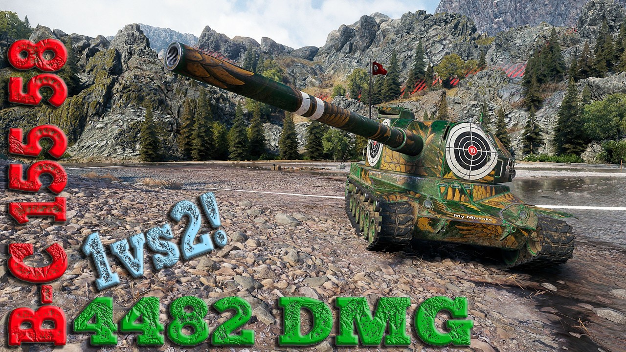 Bat.-Ch&acirc;tillon 155 58 Ace tanker WoT /  бой на мастера WoT replays