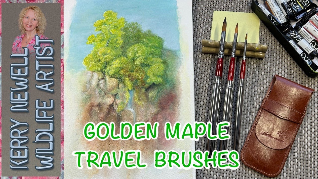 GOLDEN MAPLE TRAVEL BRUSHES