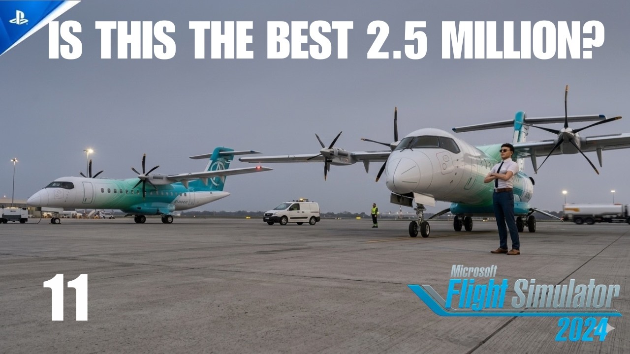 Flight Sim 2024 PS5 Career - Part 11 - My Airline Made 2.5 MILLION in 3 Days… But There’s a Problem