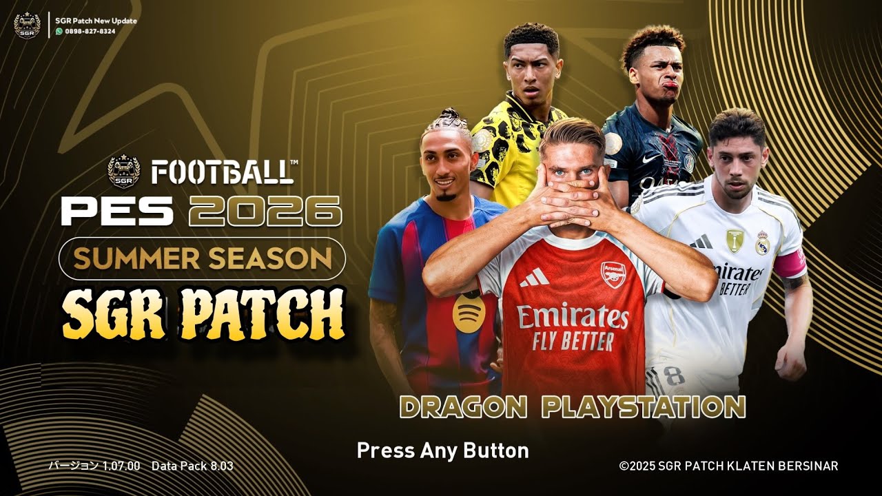 NEW RILIS ‼️ REVIEW EFOOTBALL PES 2026 SGR PATCH SEASON SUMMER PS4 HEN FULL UPDATE