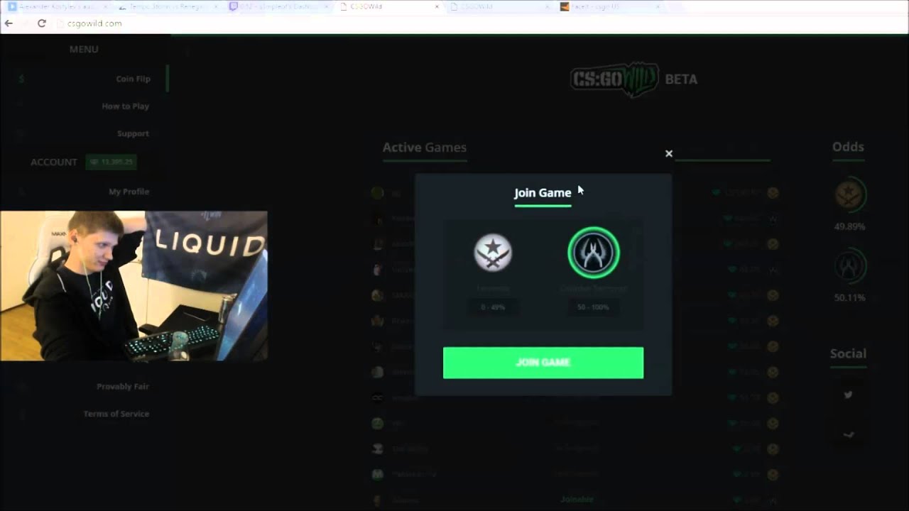 s1mple won 25k csgowild.
