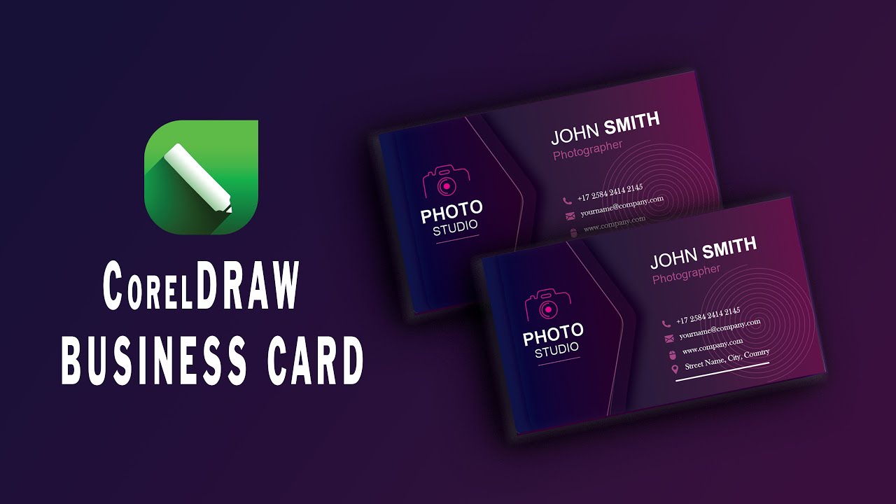Create a Stunning Business Card in CorelDRAW – Easy & Fast!