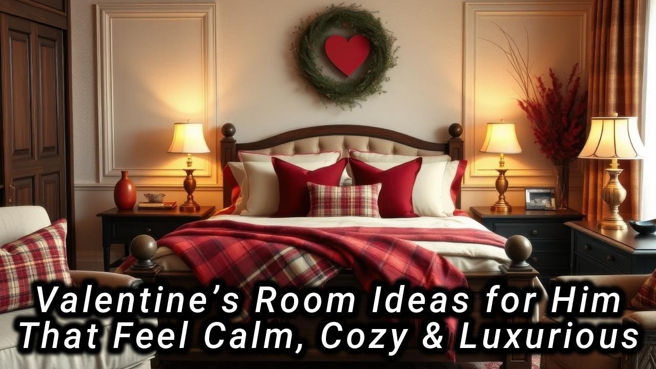 Elegant Valentine’s Day Room Decoration Ideas for Him | Timeless Country Style