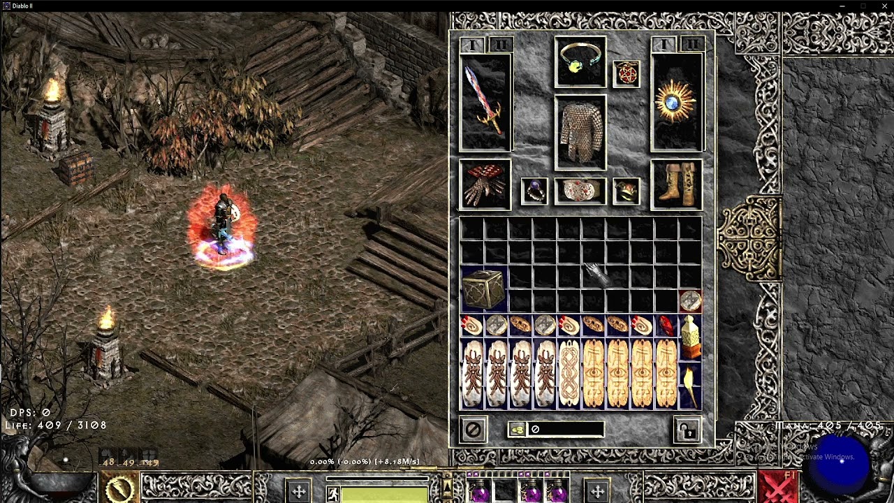 PD2 S12 Holy Shock Zeal/Sac Diablo Clone Build