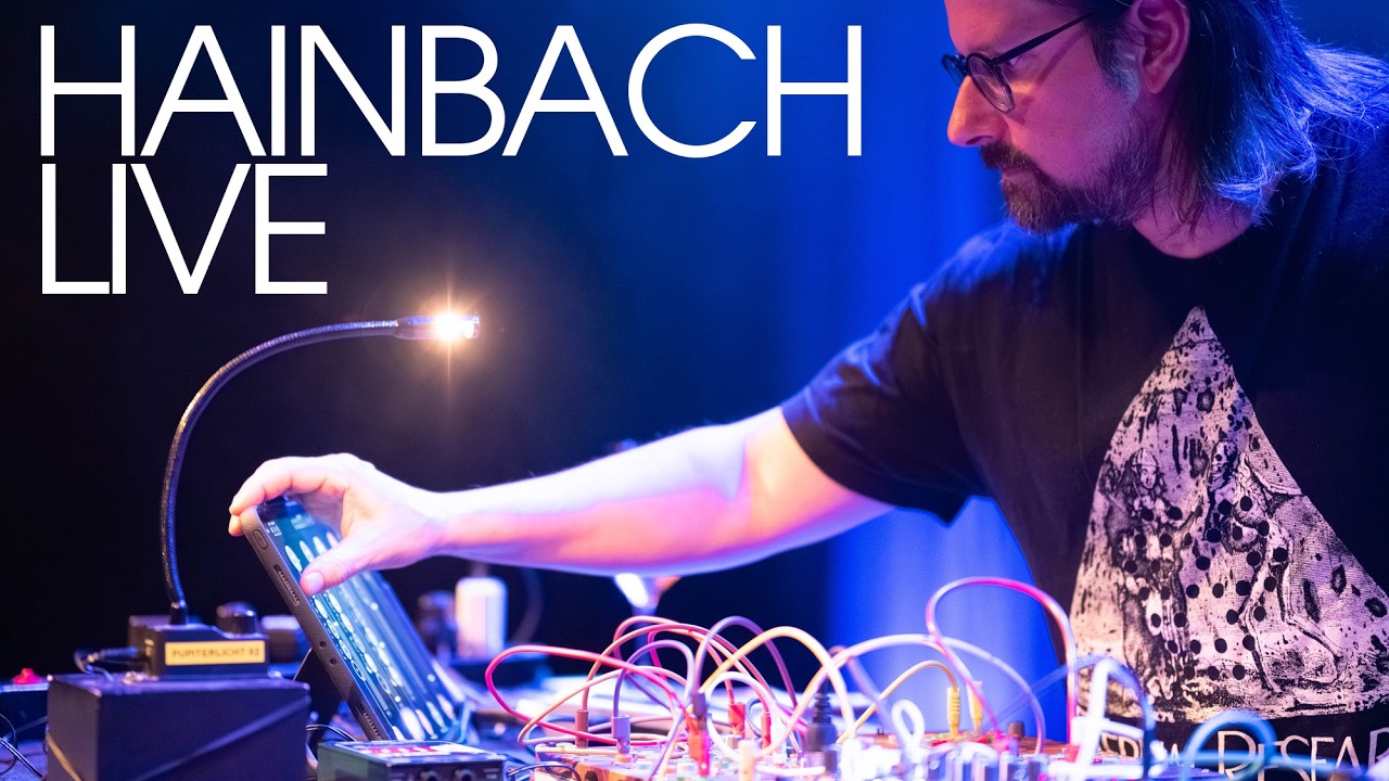 Hainbach - Live  / full set at STUK, Leuven (BE) 2025, 4K, HD Audio