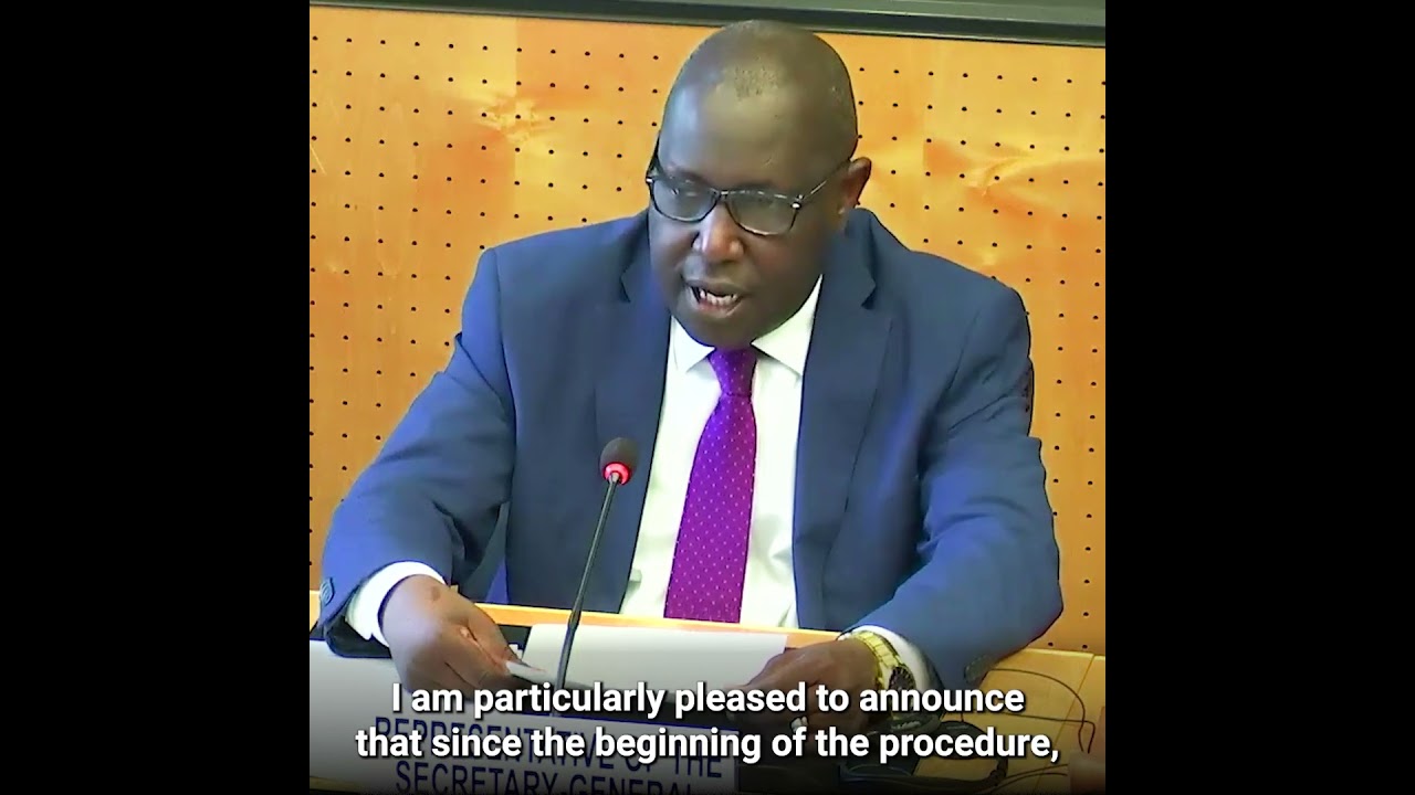 27th session of the Committee on Enforced Disappearances - Opening of Mahamane Cisse Gouro