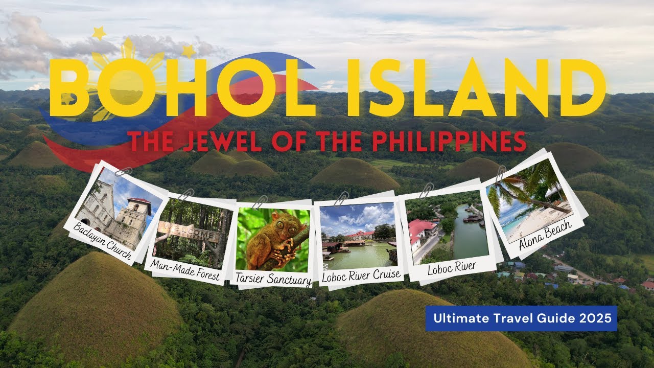 Bohol Travel Guide 2025 | The Heart of the Philippines | #philippinestravelvlog #boholphilippines