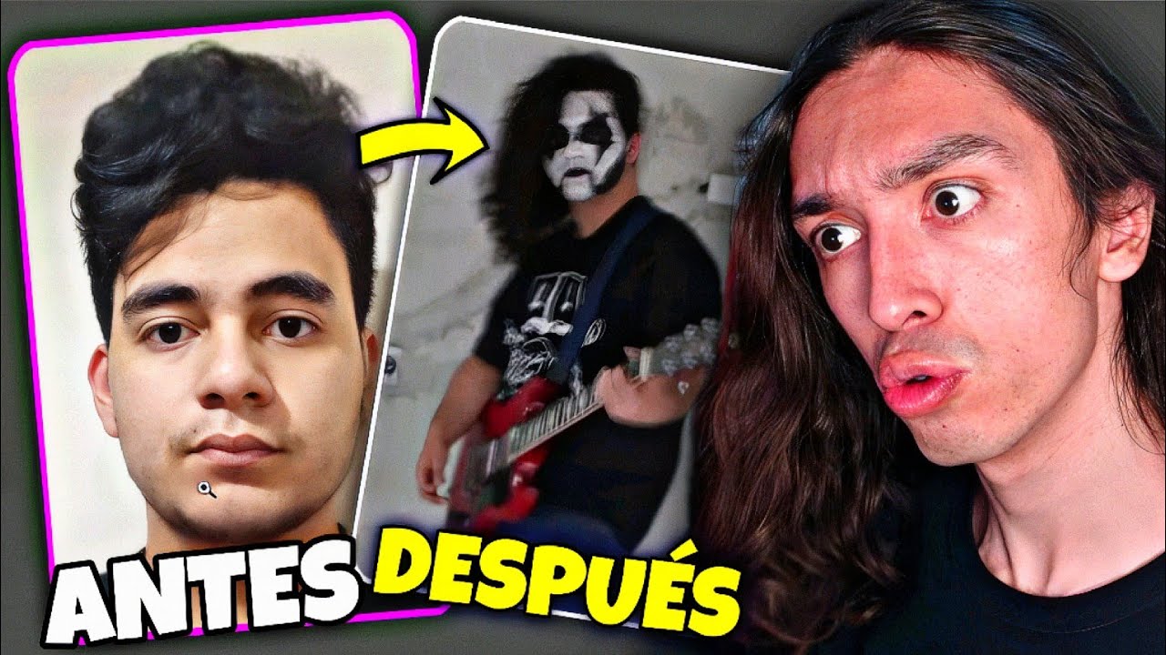 Suscriptores Antes y Después de ser Metaleros