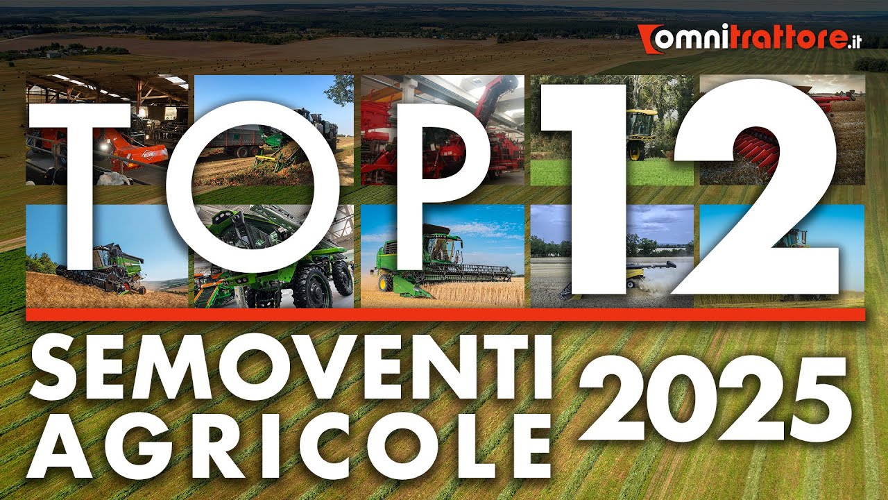 TOP 12 SEMOVENTI agricole 2025