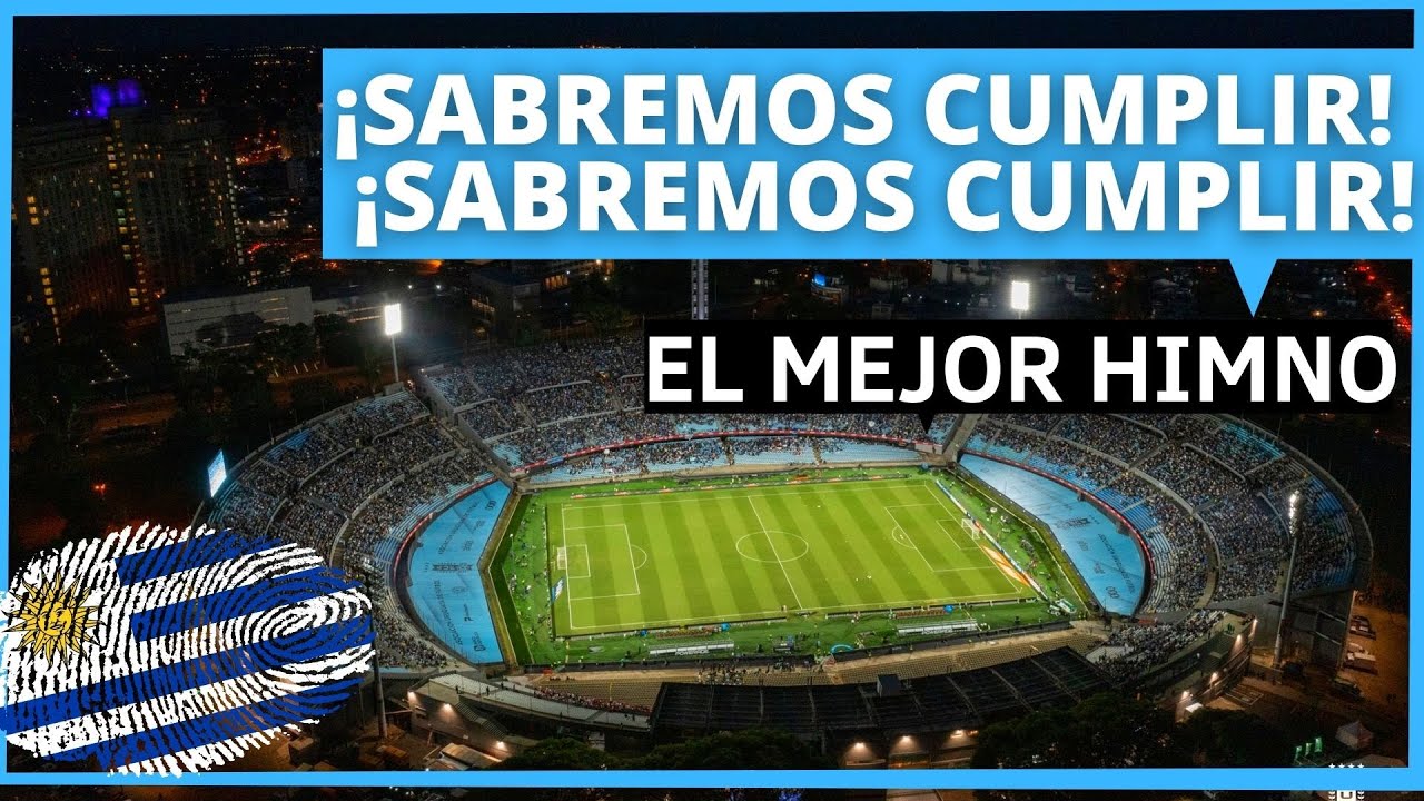 ASÍ suena el HIMNO de URUGUAY en vivo en el ESTADIO CENTENARIO (Eliminatorias 2022 URUGUAY 1 PERÚ 0)