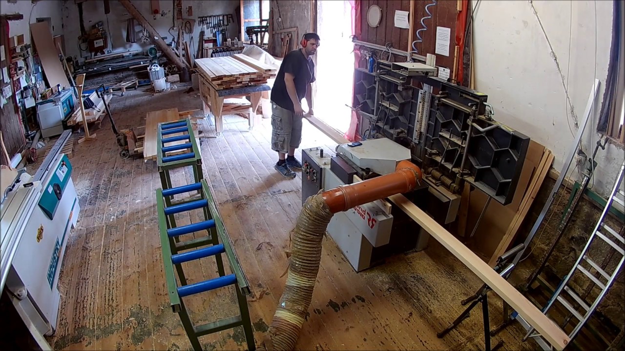 Výroba dřevěných  zárubní díl 1.,  Manufacturer of wooden door panels Part 1.