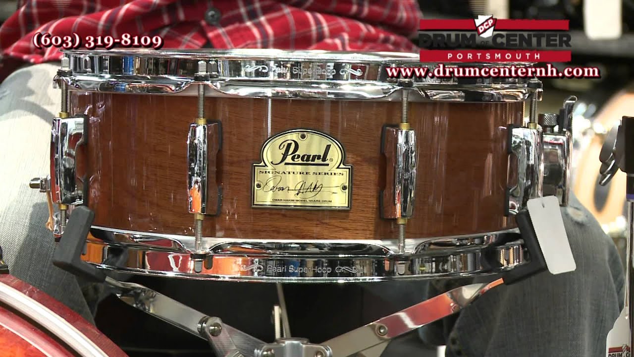 Pearl Omar Hakim Signature Snare Drum - 13x5 - OH1350140
