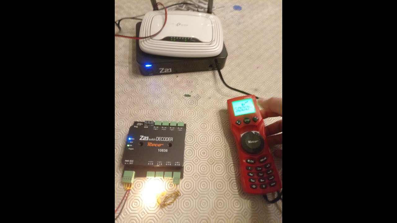 Z21 Switch Decoder Configurazione CV  per accensione lampadina