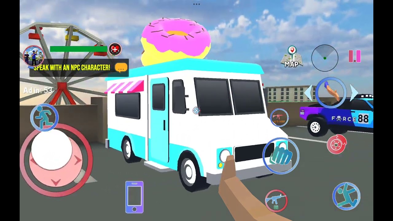 Playing the fake Dude Theft Wars again (Part 2)