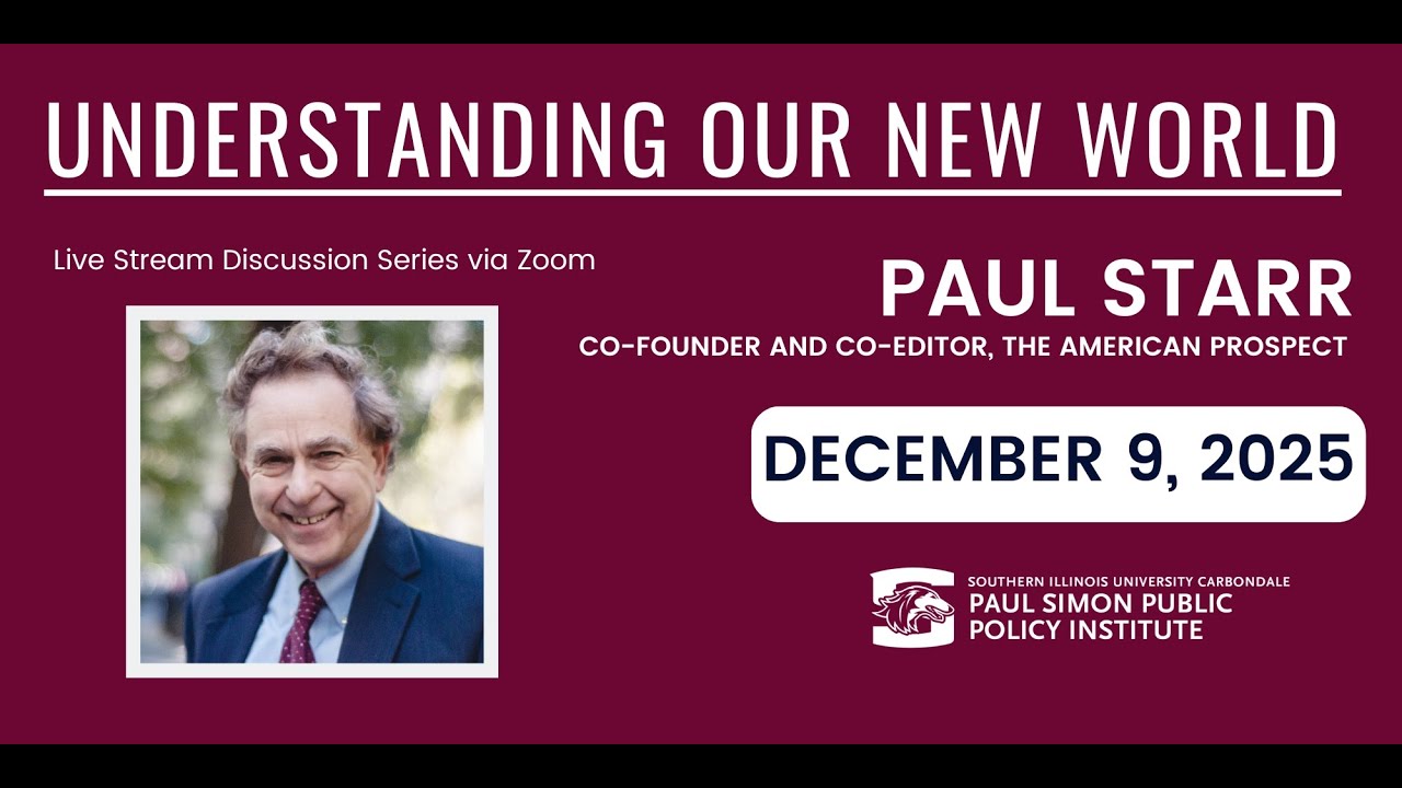 Understanding Our New World | Paul Starr