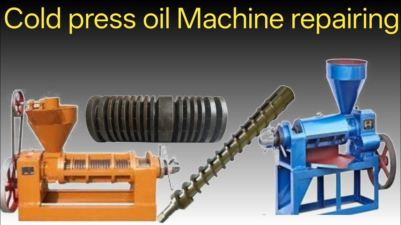 Cold press machine repairing | Expeller repair |