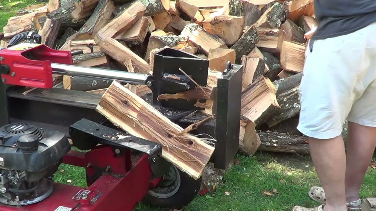 TROY BUILT 27 TON 4 WAY LOG SPLITTER