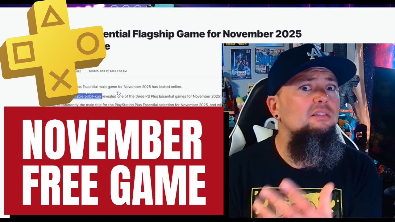 Утечка игры PS PLUS за ноябрь 2025 года разочаровала некоторых геймеров