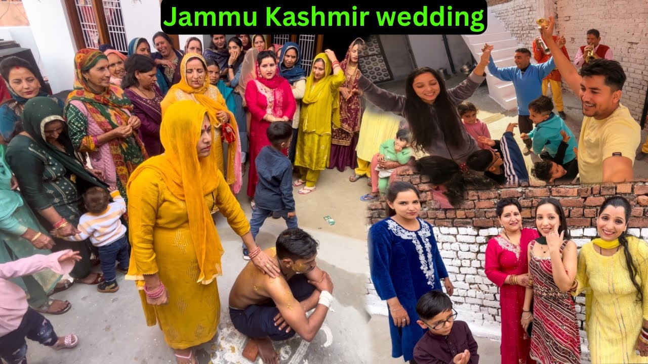 जम्मू कश्मीर की शादी की कुछ रस्में 🥰 Jammu Kashmir wedding