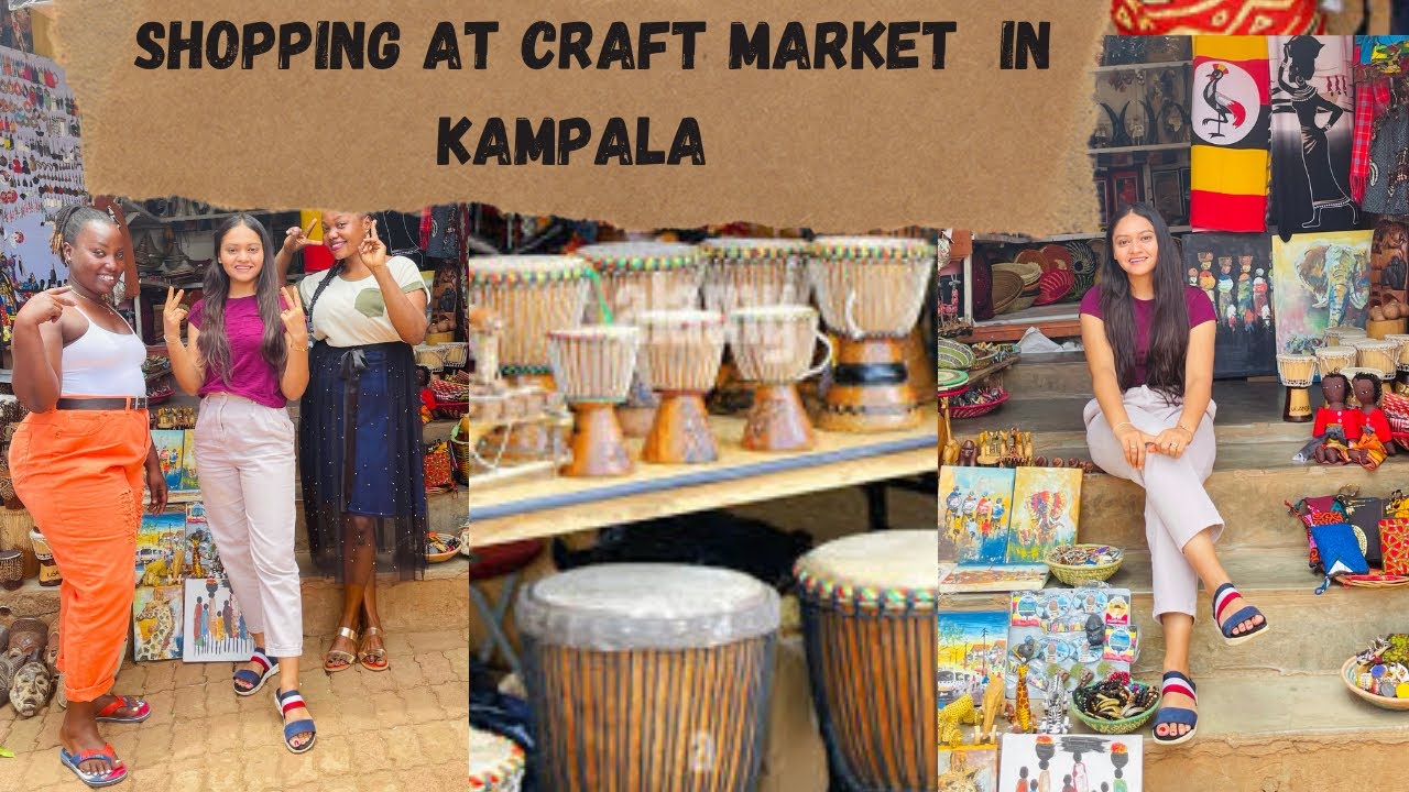 Best place for craft shopping in Uganda|| craft market in kampala||