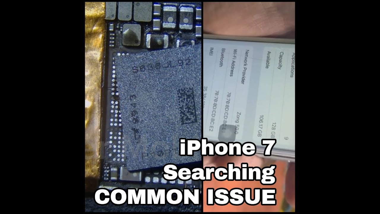 iPhone 7 searching /No Service Fix Solution #iphone #mastermobilelab