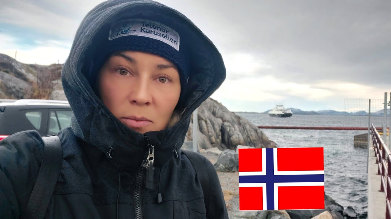 НОРВЕГИЯ, ПУТЕШЕСТВИЕ 👣 В BREKSTAD НА ПАРОМЕ....