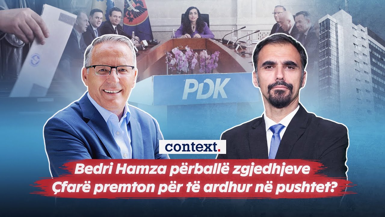 CONTEXT - Bedri Hamza p&euml;rball&euml; zgjedhjeve &ndash; &ccedil;far&euml; premton p&euml;r t&euml; ardhur n&euml; pushtet? - 09.12.2025 ATV