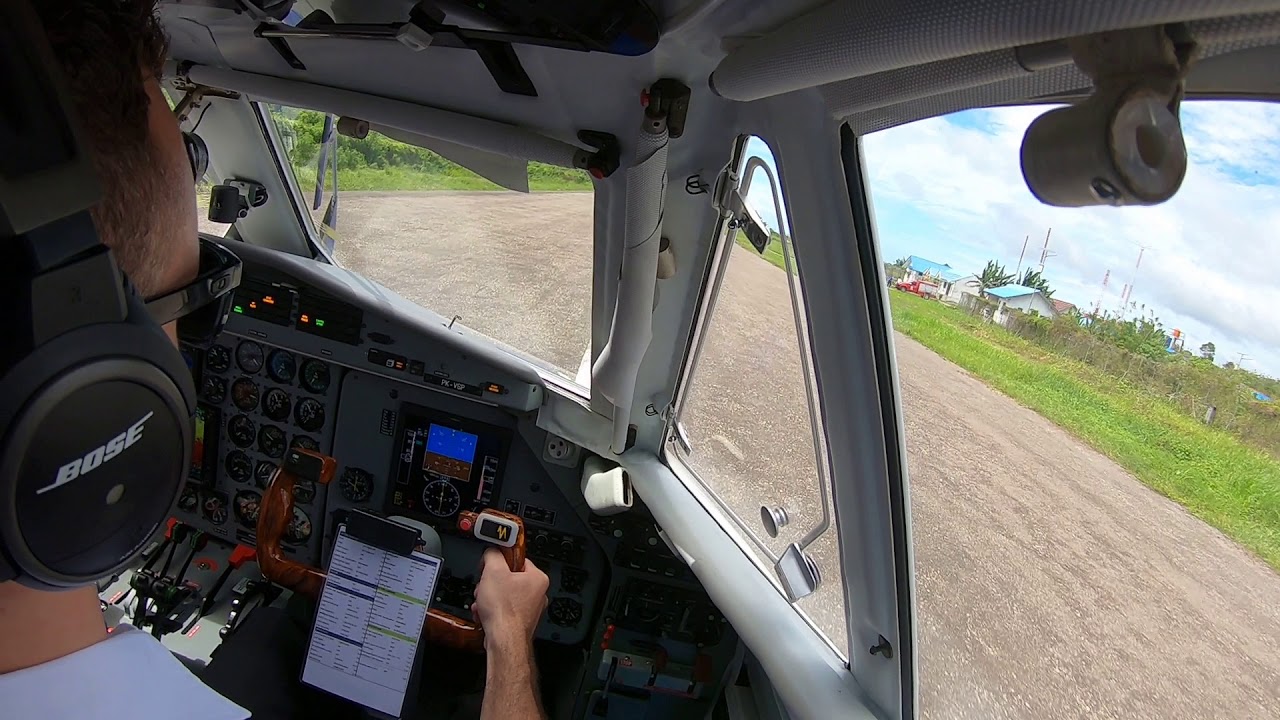 L410 landing Wahai