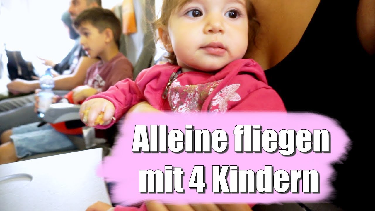 Wie war der Flug mit 4 Kindern? Ankunft in der Türkei