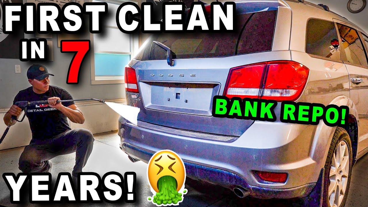 I Cleaned This NASTY Repo Car When NO ONE Else Would!