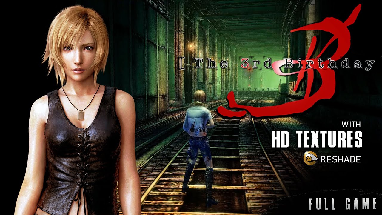 The 3rd Birthday FULL GAME with HD Textures & Reshade - Playthrough Gameplay