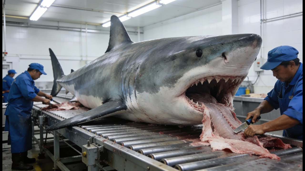 Dentro La Fabbrica Di Pelle Di Squalo – Come Predatori Marini Diventano Lusso | Processo Completo