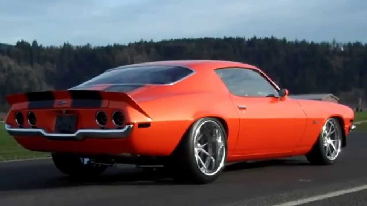 1971 Super Camaro LS3 , EFI, 6SPD Forged Wheels, 4 whl ind  Suspension